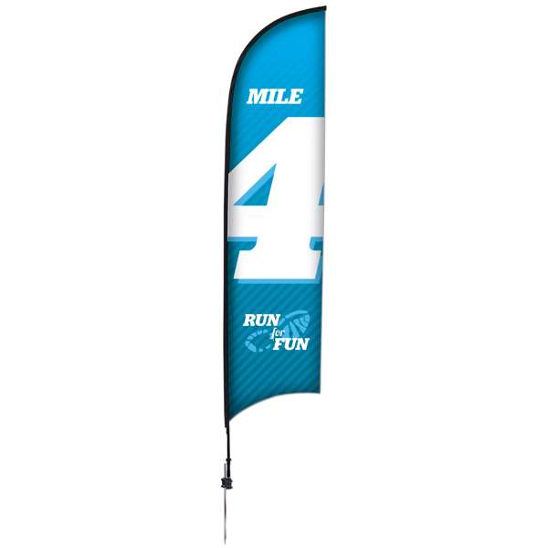 Load image into Gallery viewer, 13' Feather Flag - Razor Banner Flag Kit - Single-Sided