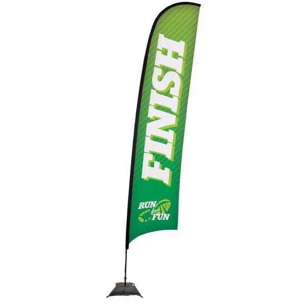 Load image into Gallery viewer, 17' Feather Flag - Razor Banner Flag Kit - Single-Sided