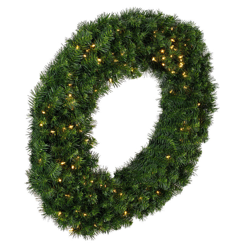 Load image into Gallery viewer, 48" Pre-Lit LED Artificial Commercial Christmas Wreath