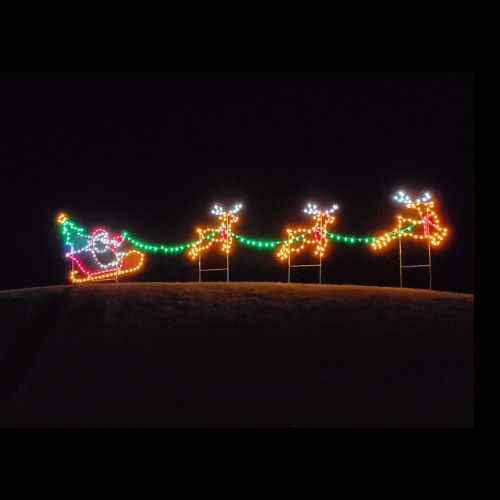 Christmas Scene Ground Mounts