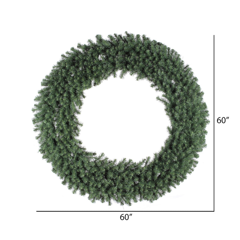 Load image into Gallery viewer, 60" Unlit Artificial Commercial Christmas Wreath