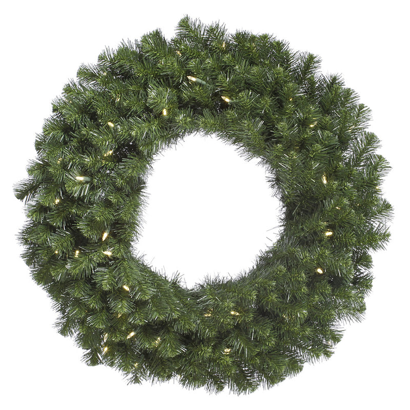 Load image into Gallery viewer, 72" Pre-Lit LED Artificial Commercial Christmas Wreath