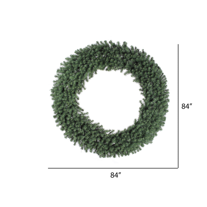 Load image into Gallery viewer, 84" Unlit Artificial Commercial Christmas Wreath
