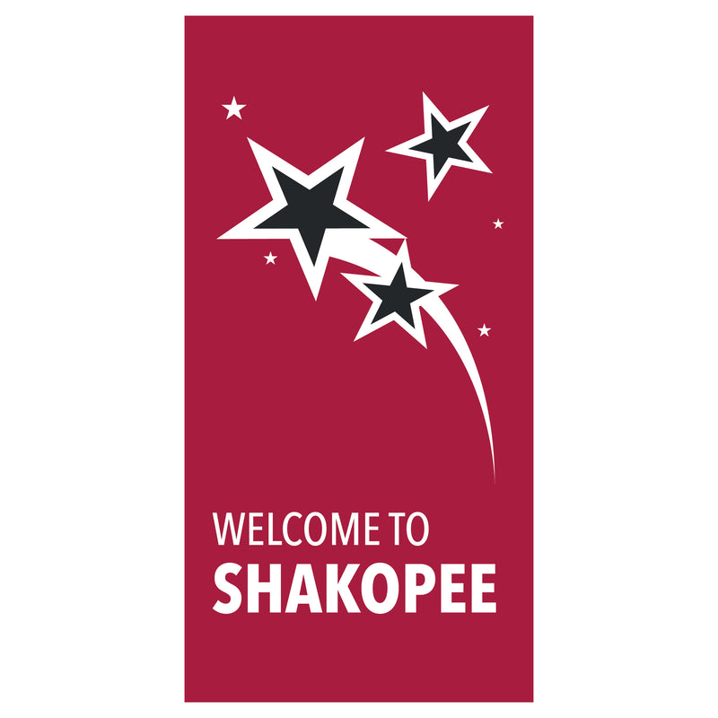 Load image into Gallery viewer, BS705 Patriotic Stars - Pole Banner