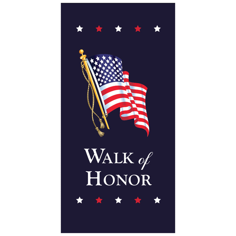 Load image into Gallery viewer, BS721 Walk of Honor - Pole Banner