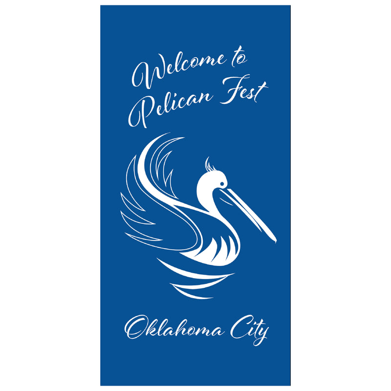 Load image into Gallery viewer, BS729 Pelican Festival - Pole Banner