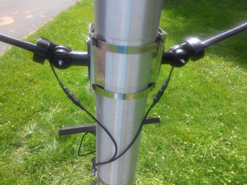 Load image into Gallery viewer, High End CREE Bullhorn Solar Lighting Kit