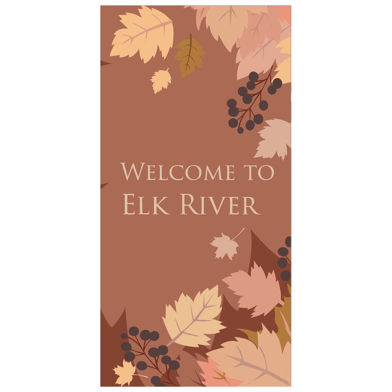 Load image into Gallery viewer, D557 Fall Berries - Pole Banner