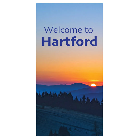 D750 Welcome Home - Pole Banner