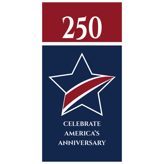 D758 250 Anniversary - Pole Banner