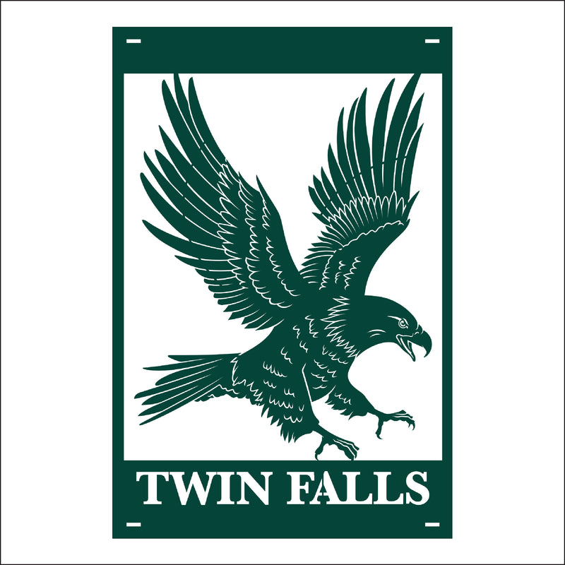 Load image into Gallery viewer, M114 Bald Eagle - Metal Pole Banner