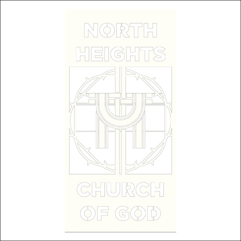 Load image into Gallery viewer, M115 Crown of Thorns - Metal Pole Banner