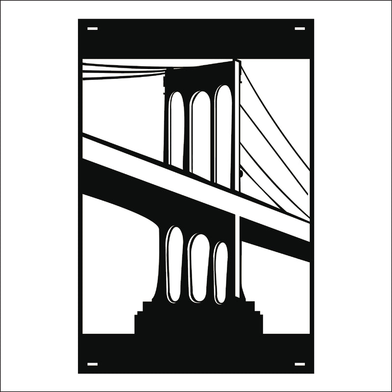 Load image into Gallery viewer, M151 Suspension Bridge - Metal Pole Banner