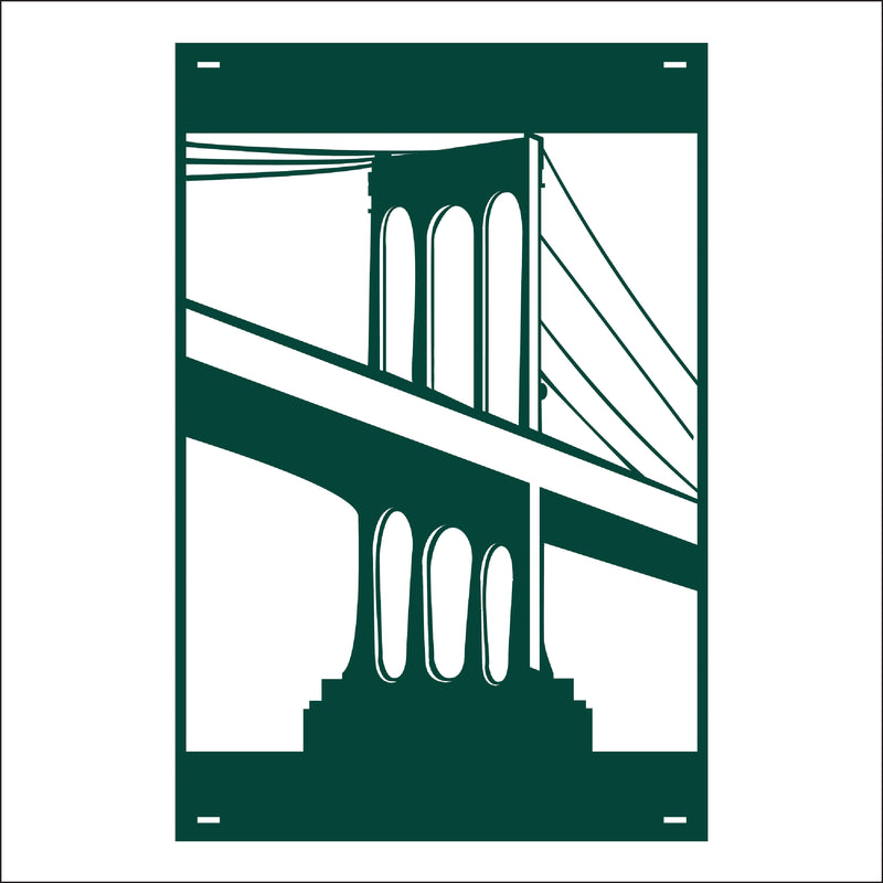 Load image into Gallery viewer, M151 Suspension Bridge - Metal Pole Banner