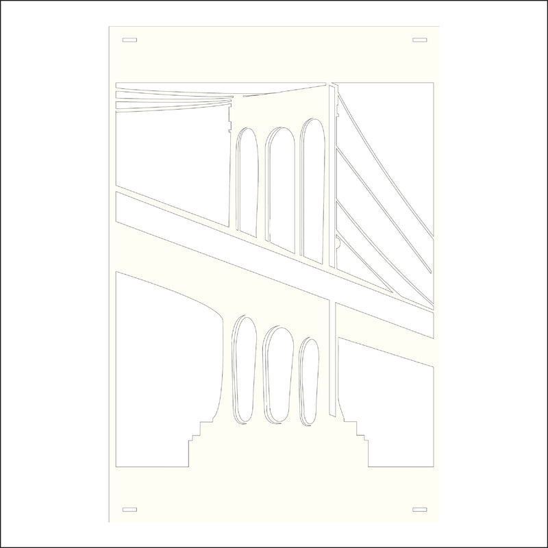 Load image into Gallery viewer, M151 Suspension Bridge - Metal Pole Banner