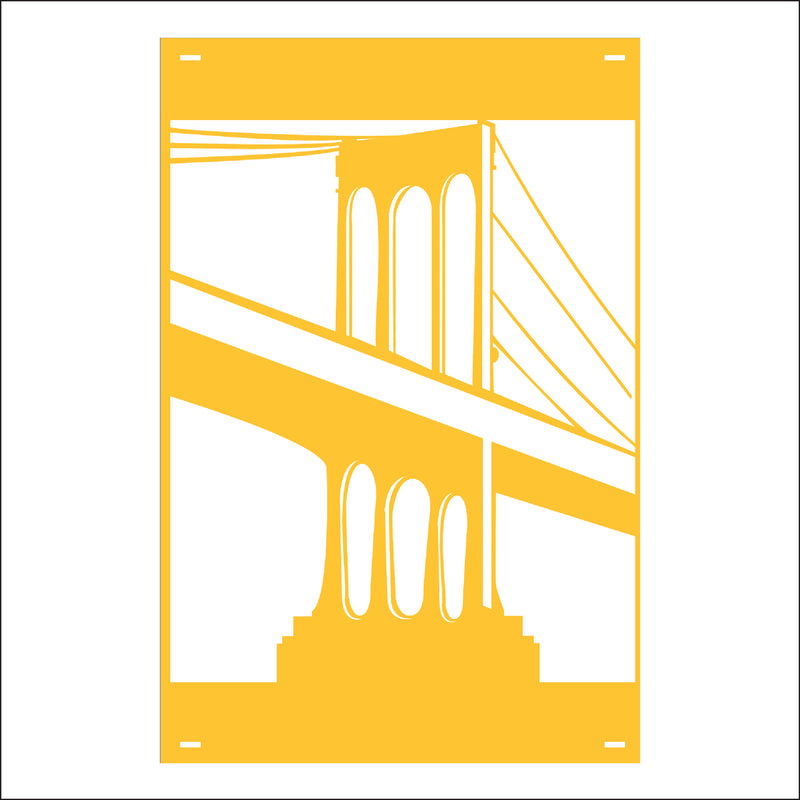 Load image into Gallery viewer, M151 Suspension Bridge - Metal Pole Banner