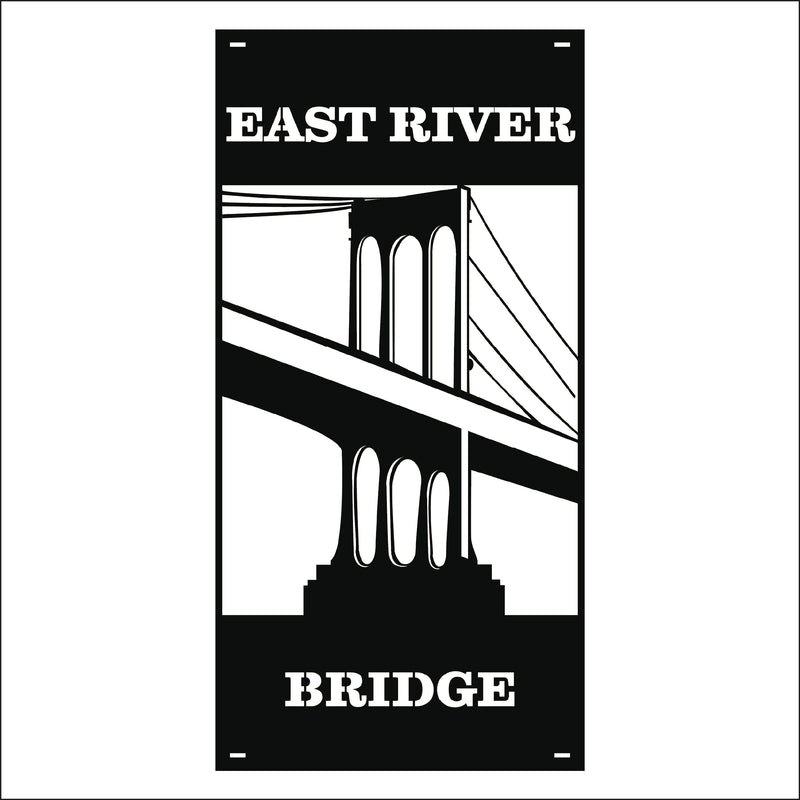 Load image into Gallery viewer, M151 Suspension Bridge - Metal Pole Banner