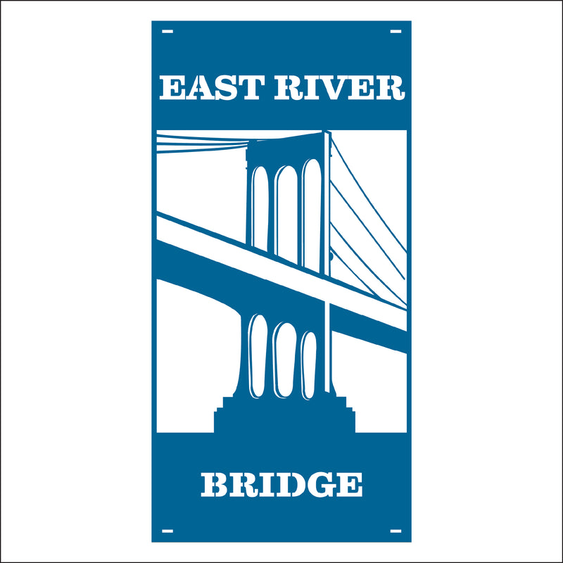 Load image into Gallery viewer, M151 Suspension Bridge - Metal Pole Banner