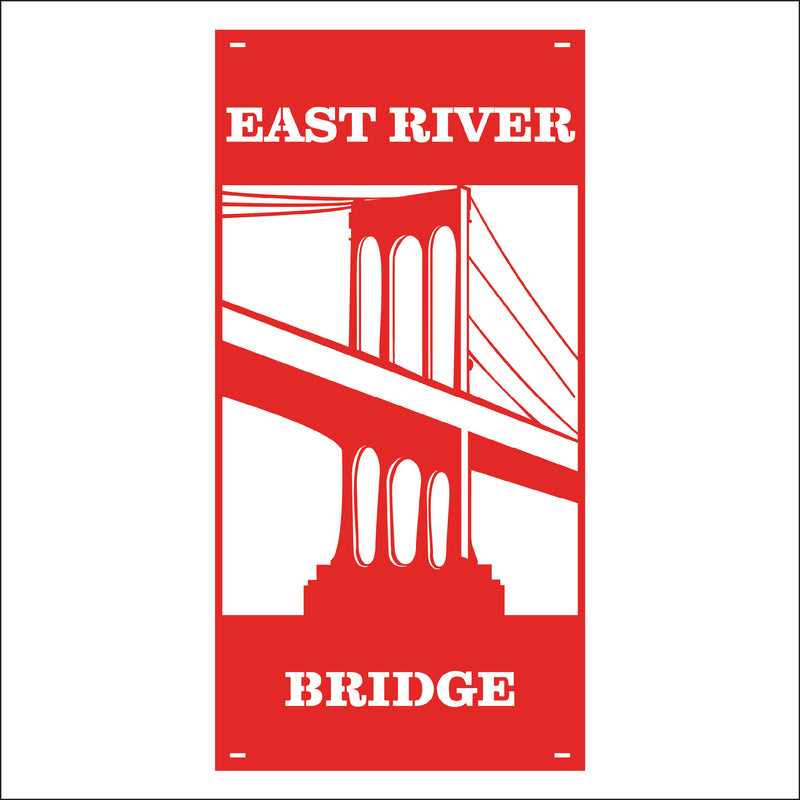 Load image into Gallery viewer, M151 Suspension Bridge - Metal Pole Banner