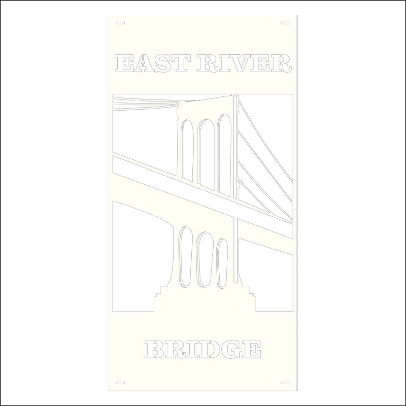 Load image into Gallery viewer, M151 Suspension Bridge - Metal Pole Banner
