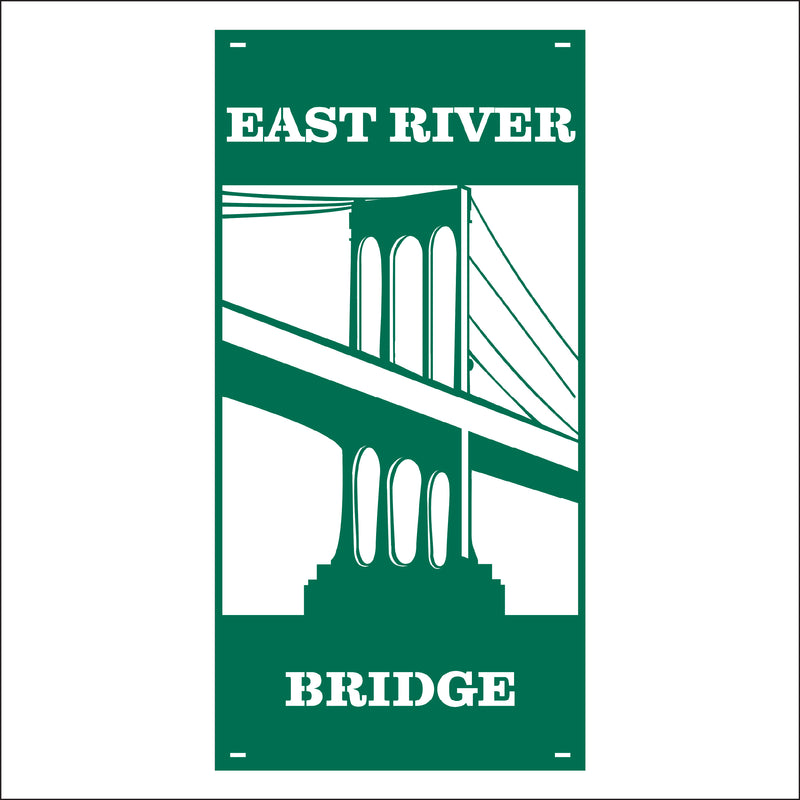 Load image into Gallery viewer, M151 Suspension Bridge - Metal Pole Banner