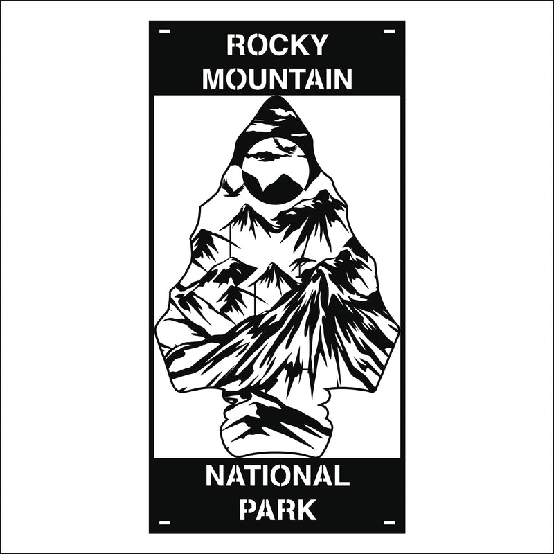Load image into Gallery viewer, M156 Arrow Head Mountain - Metal Pole Banner