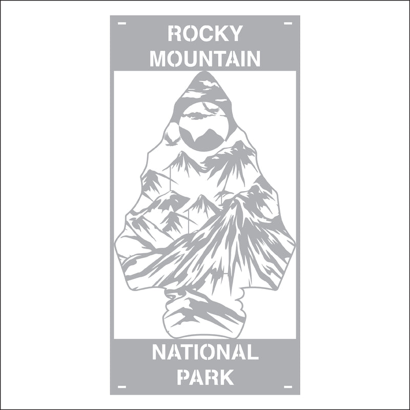 Load image into Gallery viewer, M156 Arrow Head Mountain - Metal Pole Banner