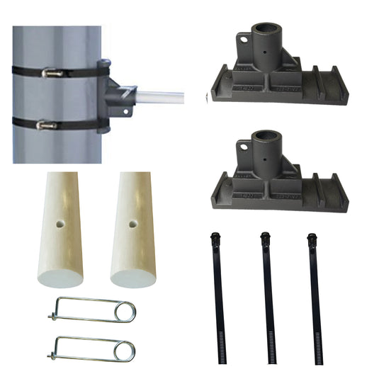 Windscale 12 Pole Banner Bracket System
