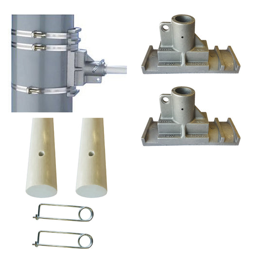Windscale 12 Pole Banner Bracket System