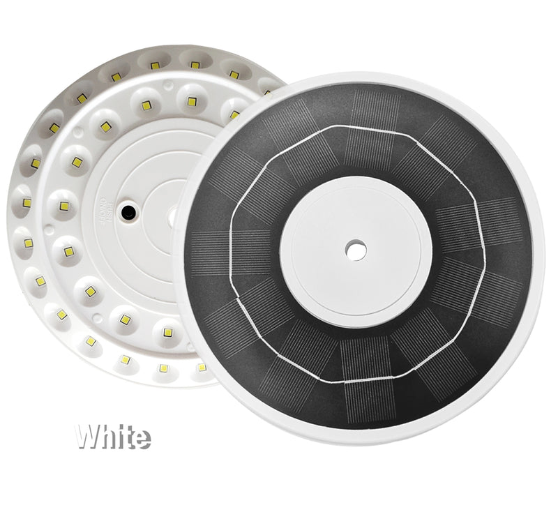 Load image into Gallery viewer, 40 LED Double Row Solar Flagpole Light