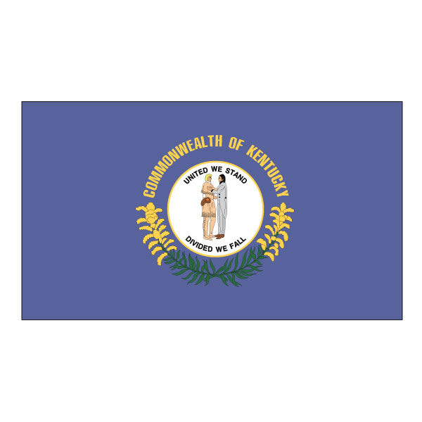 Load image into Gallery viewer, 6' x 10' Nylon State Flags - Header & Grommets