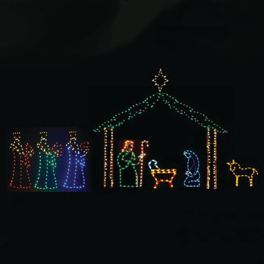 Christmas Nativity Ground Mounts