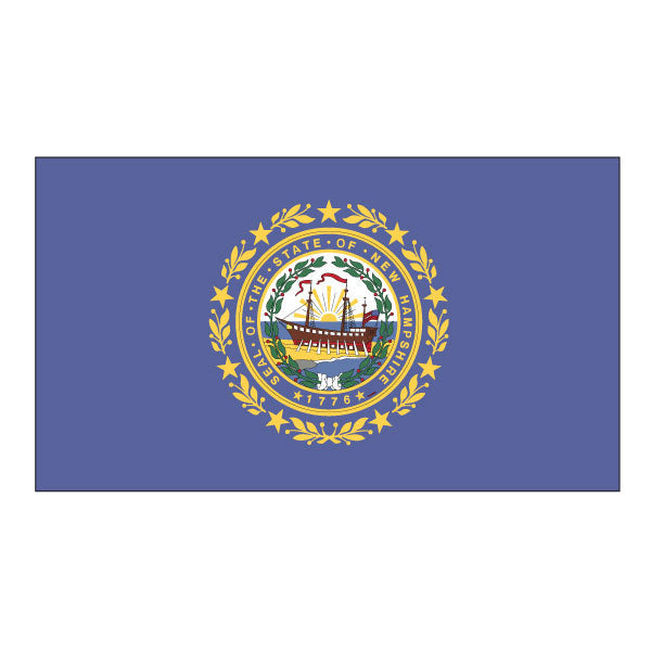 Load image into Gallery viewer, 3' x 5' Nylon State Flags - Header & Grommets