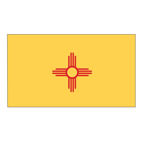 Load image into Gallery viewer, 5' x 8' Polyester State Flags - Header & Grommets