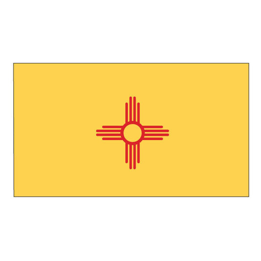 5' x 8' Nylon State Flags - Header & Grommets