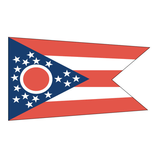 Load image into Gallery viewer, 4' x 6' Nylon State Flags - Header & Grommets