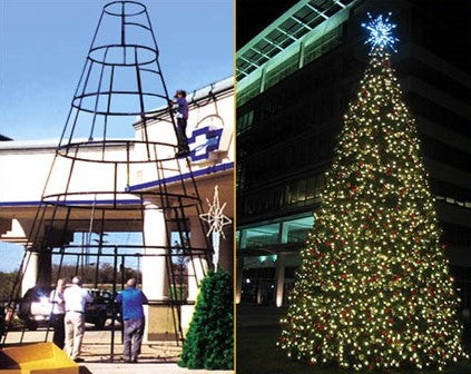 46 Ft. Panel Christmas Tree