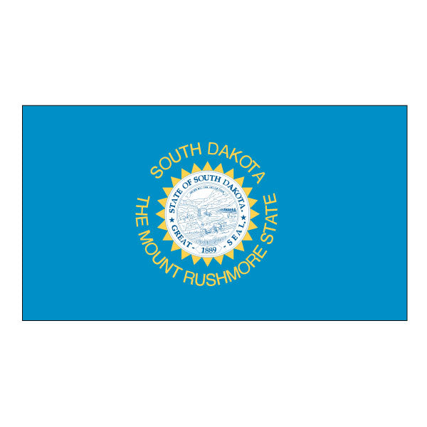 Load image into Gallery viewer, 5' x 8' Polyester State Flags - Header & Grommets