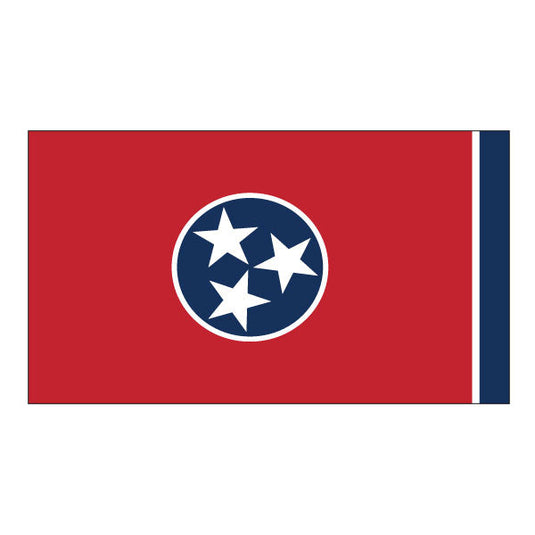 5' x 8' Nylon State Flags - Header & Grommets