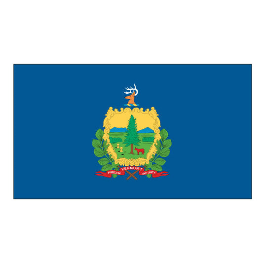 4' x 6' Nylon State Flags - Header & Grommets