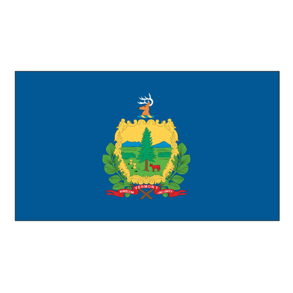 Load image into Gallery viewer, 5' x 8' Polyester State Flags - Header & Grommets