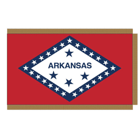 4' x 6' Pole Hem and Fringe Nylon State Flags