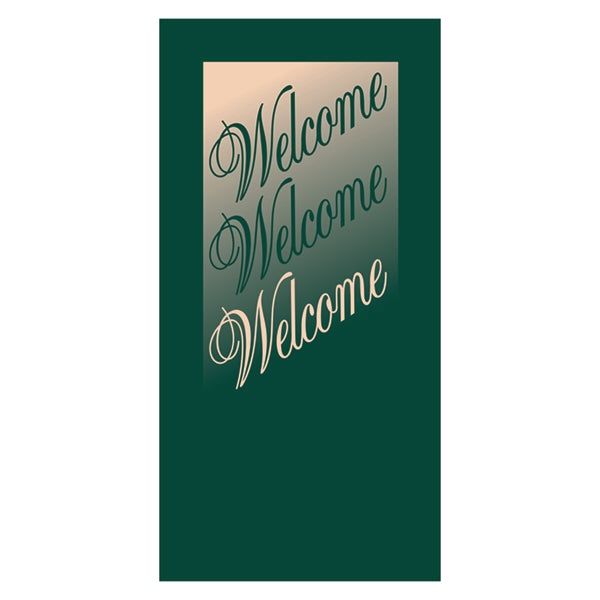 Load image into Gallery viewer, BS103 Triple Welcome - Pole Banner
