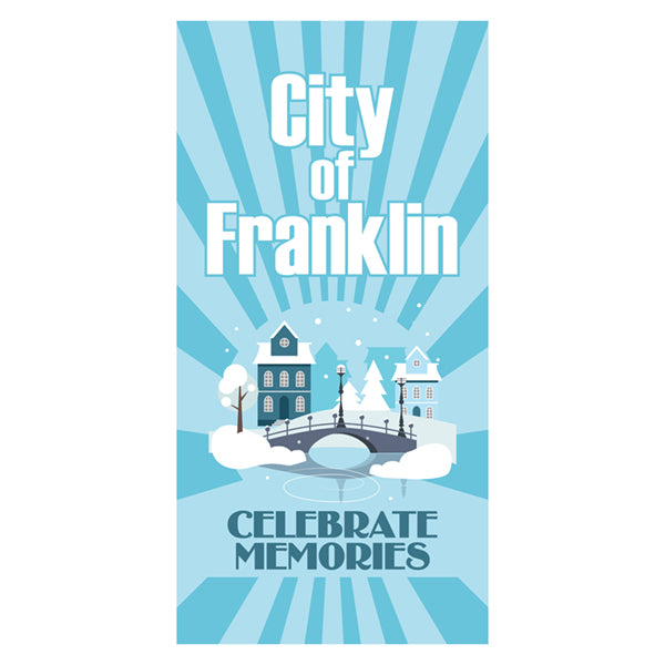 Load image into Gallery viewer, D336 Seasonal City Centennial - Pole Banner