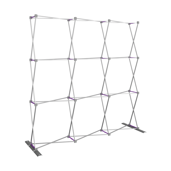 Load image into Gallery viewer, Hopup Tension Fabric Banner Stand - 3x3 Straight