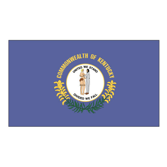 4' x 6' Polyester State Flags - Header & Grommets