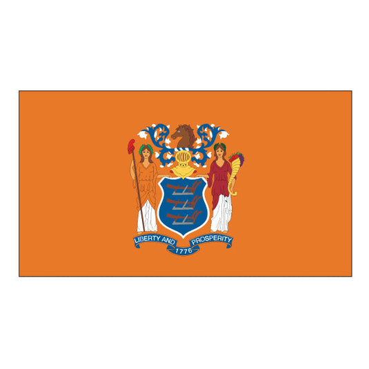 4' x 6' Polyester State Flags - Header & Grommets