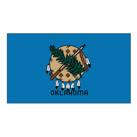 4' x 6' Polyester State Flags - Header & Grommets