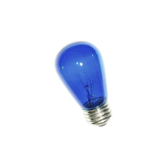 Blue S14 Transparent Incandescent Sign Light Bulb