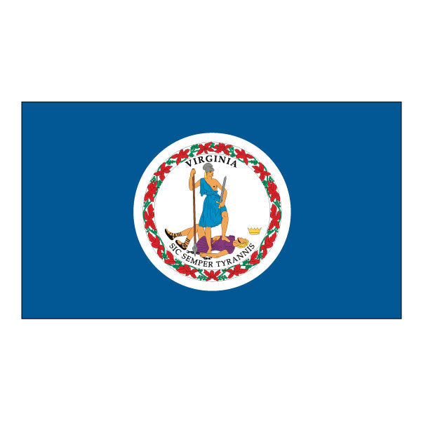 Load image into Gallery viewer, 4' x 6' Polyester State Flags - Header & Grommets